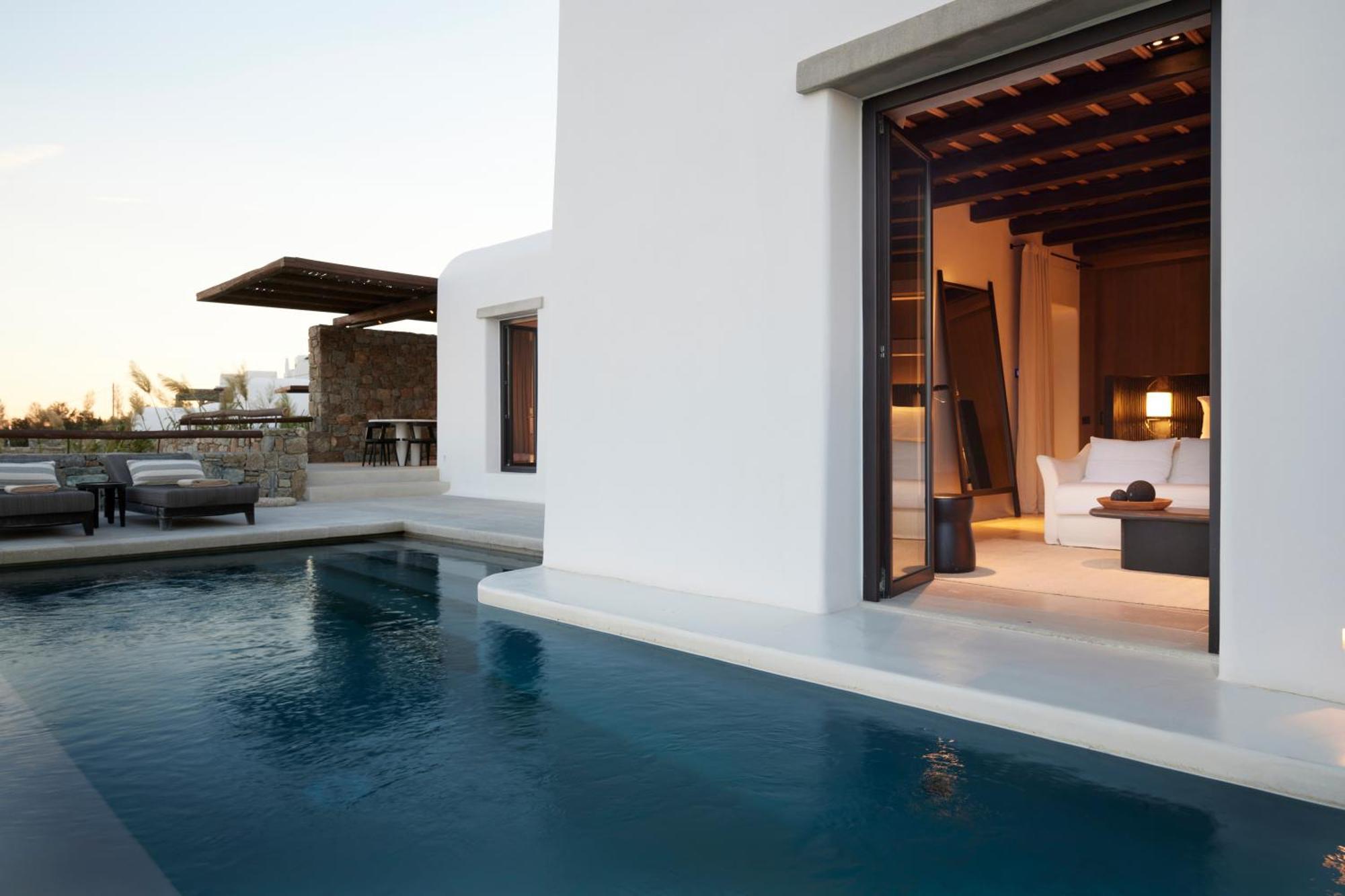 Hotel Kalesma Mykonos Ornos  Exterior foto